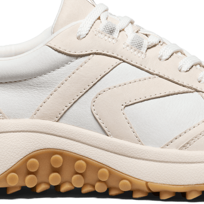 KS86 Leren Dames Sneakers Birch/Star White