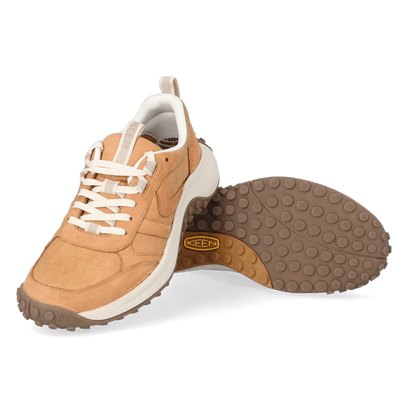 KS86 Leren Dames Sneakers Natural/Birch