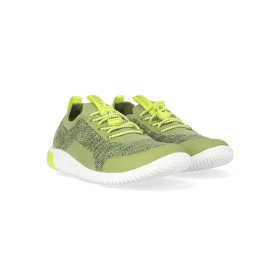 KNX Knit Older Kids Sneakers Iguana/Evening Primrose