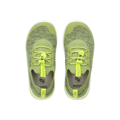 KNX Knit Older Kids Sneakers Iguana/Evening Primrose