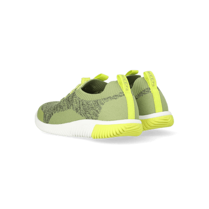 KNX Knit Older Kids Sneakers Iguana/Evening Primrose