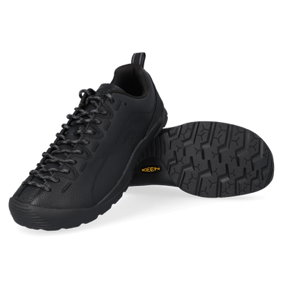 Jasper Heren Sneakers Leer Black