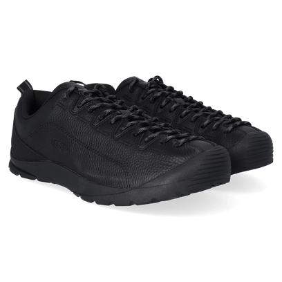 Jasper Heren Sneakers Leer Black