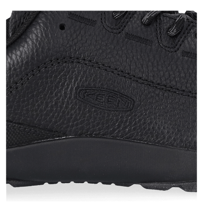 Jasper Heren Sneakers Leer Black