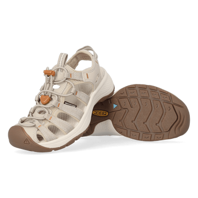 Astoria West Dames Wandelsandalen Plaza Taupe/Roasted Pecan