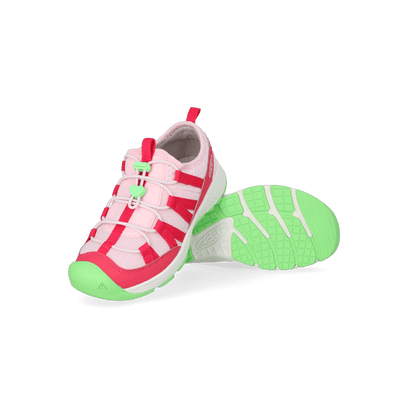 Motozoa Big Kids Sneakers Raspberry/Summer Green