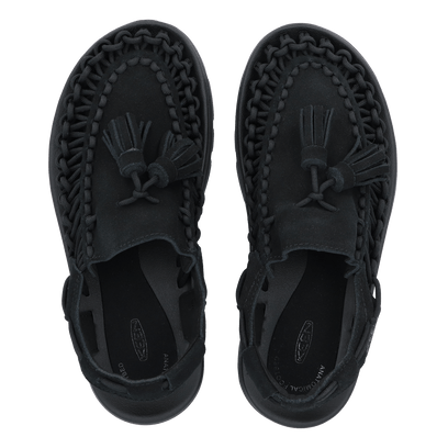 Uneek PLT Tassell Sandalen Black/Black