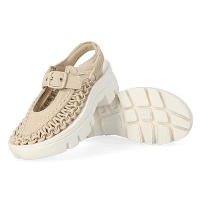 Uneek PLT Mary Jane Sandalen Safari/Star White