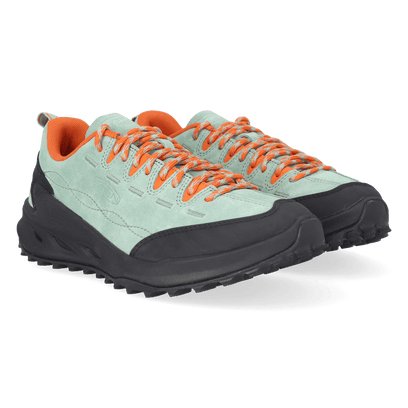 Jasper Zionic Dames Sneakers Suede Granite Green/Gold Flame