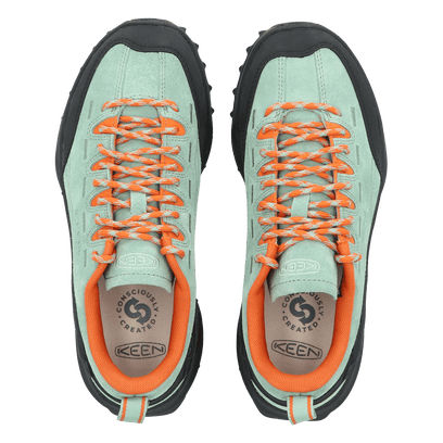 Jasper Zionic Dames Sneakers Suede Granite Green/Gold Flame