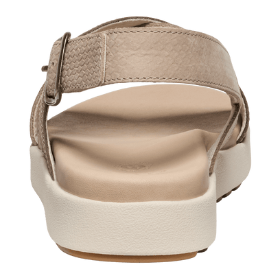 Elle Luxe Cross Strap Dames Sandalen Plaza Taupe/Brindle