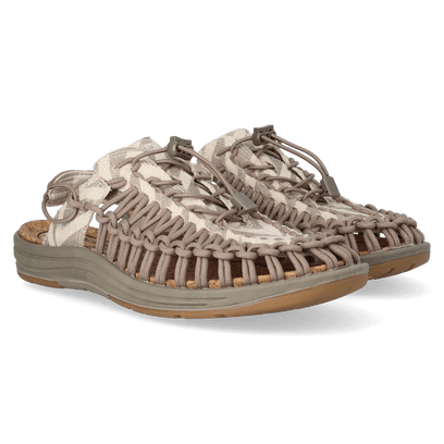 Uneek II Convertible Canvas Sandalen Brindle/Natural