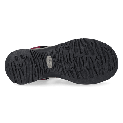 Whisper Dames Wandelsandalen Beaujolais/Black