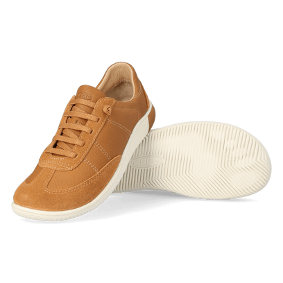 KNX T-Toe Dames Sneakers Leer Chipmunk/Birch