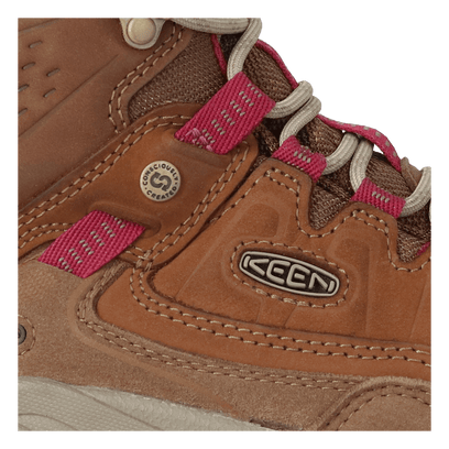 Targhee IV Mid Dames Wandelschoenen Bison/Beaujolais