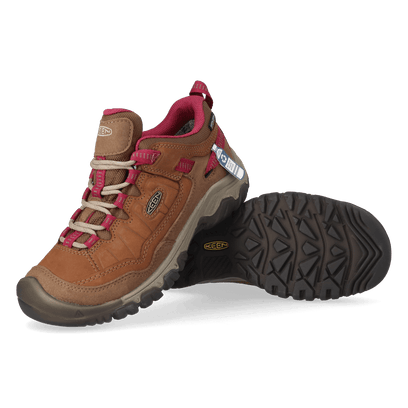 Targhee IV Dames Wandelschoenen Bison/Beaujolais