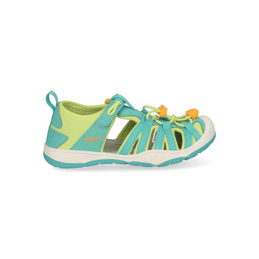 Moxie Younger Kids Sandalen Bright Aqua/Bright Marigold