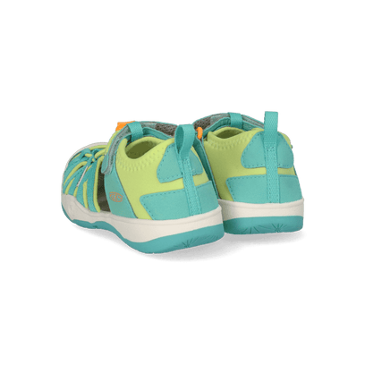 Moxie Younger Kids Sandalen Bright Aqua/Bright Marigold