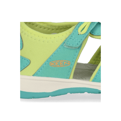 Moxie Younger Kids Sandalen Bright Aqua/Bright Marigold