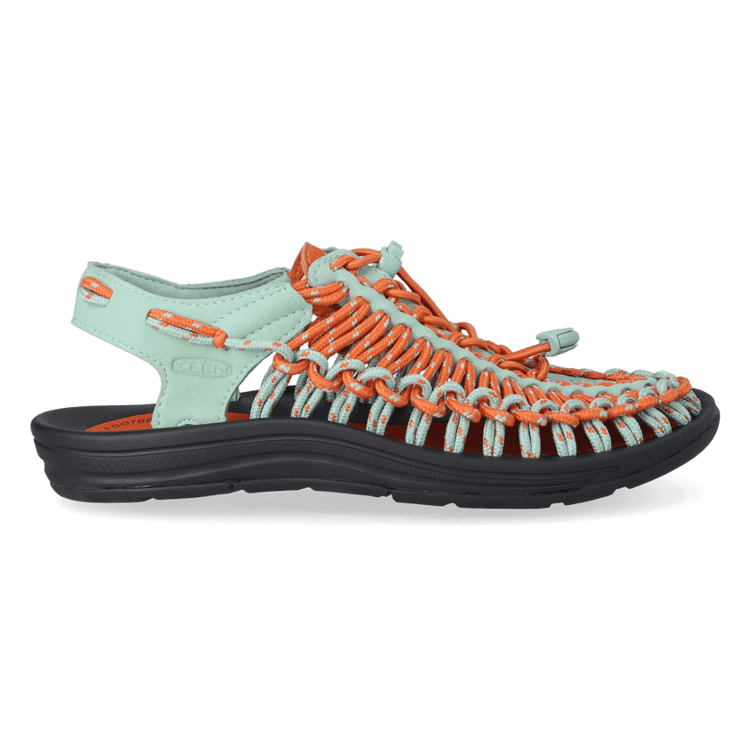 Uneek Dames Sandalen Granite Green/Gold Flame