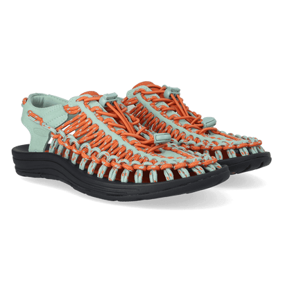 Uneek Dames Sandalen Granite Green/Gold Flame