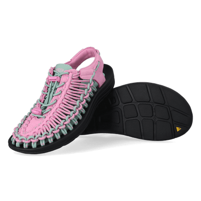 Uneek Dames Sandalen Moonlight Mauve/Granite Green