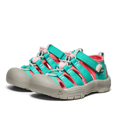 Newport H2 Younger Kids Sandalen Bright Aqua/Giggle Pink