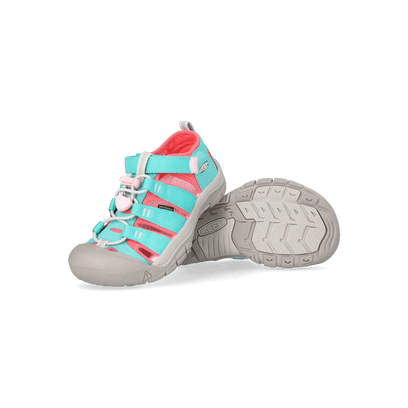 Newport H2 Older Kids Sandalen Bright Aqua/Giggle Pink