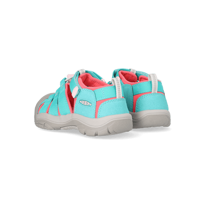 Newport H2 Older Kids Sandalen Bright Aqua/Giggle Pink