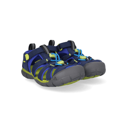 Seacamp II CNX Younger Kids Sandalen Naval Academy/Chartreuse