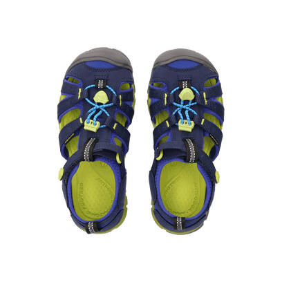 Seacamp II CNX Younger Kids Sandalen Naval Academy/Chartreuse
