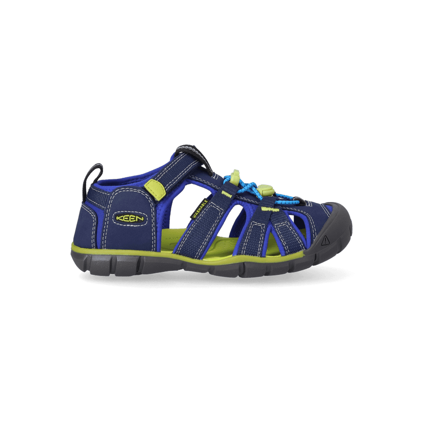Seacamp II CNX Older Kids Sandalen Naval Academy/Chartreuse