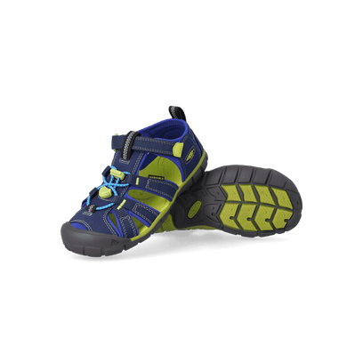 Seacamp II CNX Older Kids Sandalen Naval Academy/Chartreuse