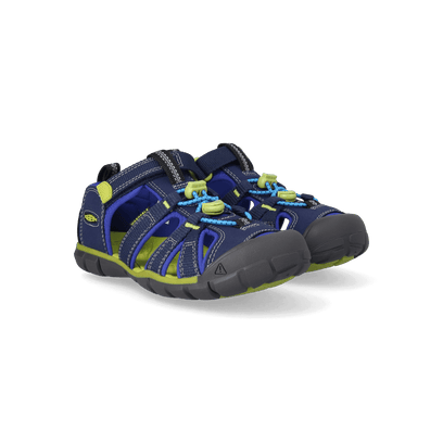 Seacamp II CNX Older Kids Sandalen Naval Academy/Chartreuse