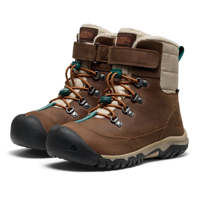 Kanibou Older Kids Winterboots Dark Earth/Roasted Pecan