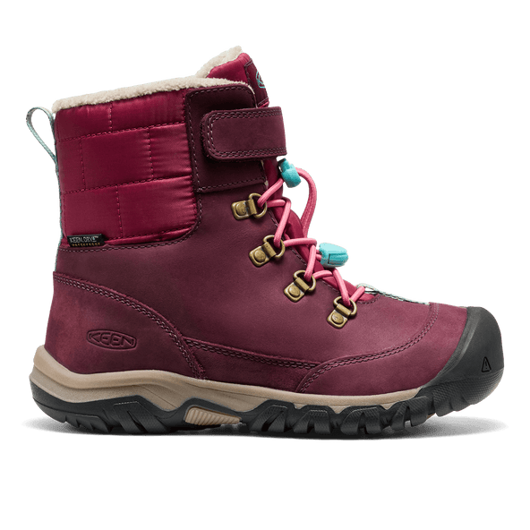 Kanibou Older Kids Winterboots Fig/Pink Lemonade Kanibou Older Kids Winterboots Fig/Pink Lemonade