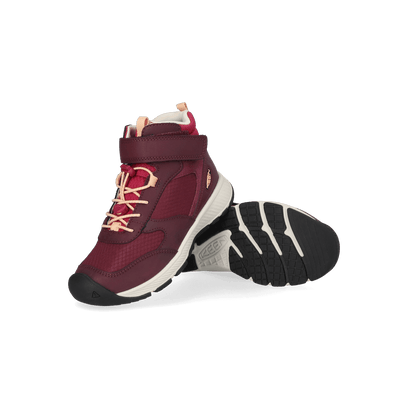 Skua Mid Older Kids Boots Fig/Peach Fuzz