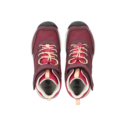 Skua Mid Older Kids Boots Fig/Peach Fuzz