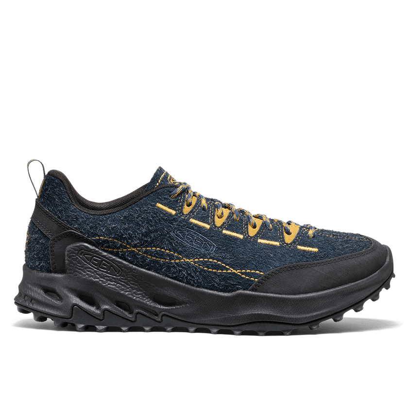 Jasper Zionic Heren Sneakers Suede Sky Captain/Lemon Curry