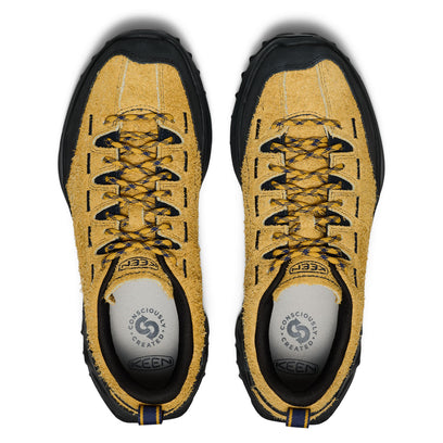 Jasper Zionic Heren Sneakers Suede Lemon Curry/Naval Academy