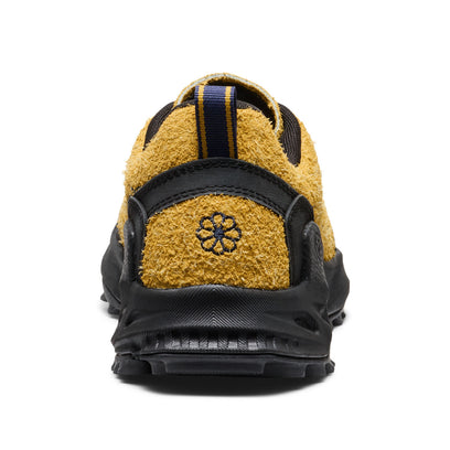 Jasper Zionic Heren Sneakers Suede Lemon Curry/Naval Academy