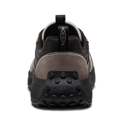 KS86 Leren Heren Sneakers Black/Steel Grey