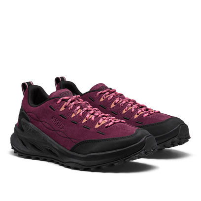 Jasper Zionic Dames Sneakers Suede Fig/Lilas