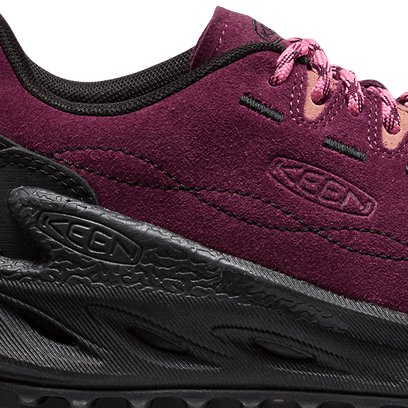 Jasper Zionic Dames Sneakers Suede Fig/Lilas