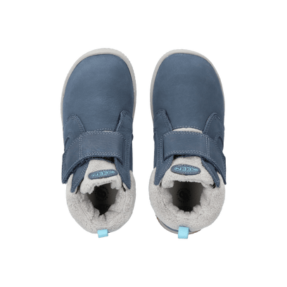 KNX Middie Older Kids Boots Leer Vintage Indigo/Alloy