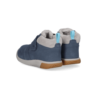 KNX Middie Older Kids Boots Leer Vintage Indigo/Alloy