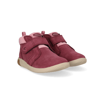KNX Middie Older Kids Boots Leer Fig/Lilas