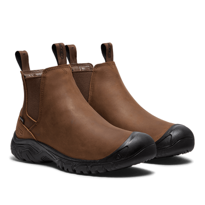 Anchorage IV Heren Chelsea Boots Leer Dark Earth/Black