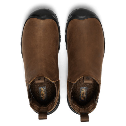 Anchorage IV Heren Chelsea Boots Leer Dark Earth/Black