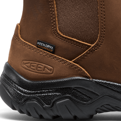 Anchorage IV Heren Chelsea Boots Leer Dark Earth/Black